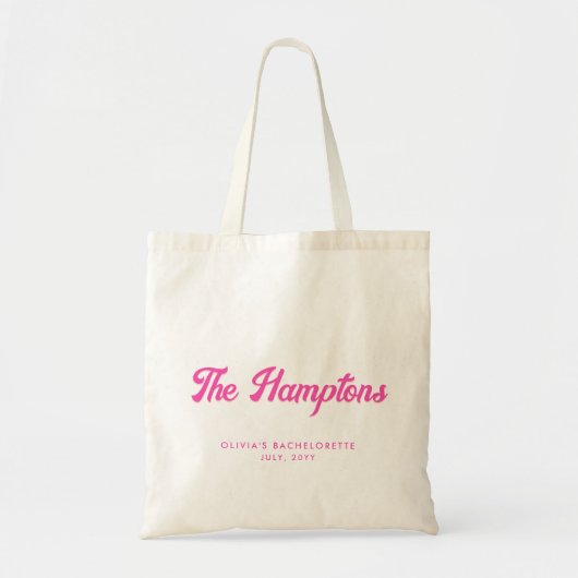 Die Personalisierte Tasche des Hamptons Junggeseli (Vorne)