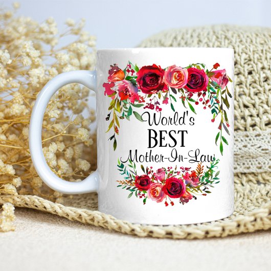 Die personalisierte Welt ist die beste Schwiegermu Kaffeetasse