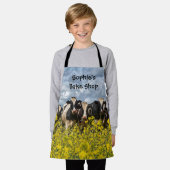 Die Personalisierten Holsteinkühe des Kindes Schürze (Getragen)