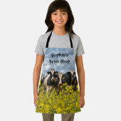 Die Personalisierten Holsteinkühe des Kindes Schürze (Insitu)