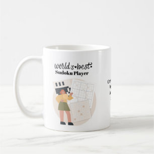 Die Personalisiertste Sudoku-Spielerin der Welt Kaffeetasse