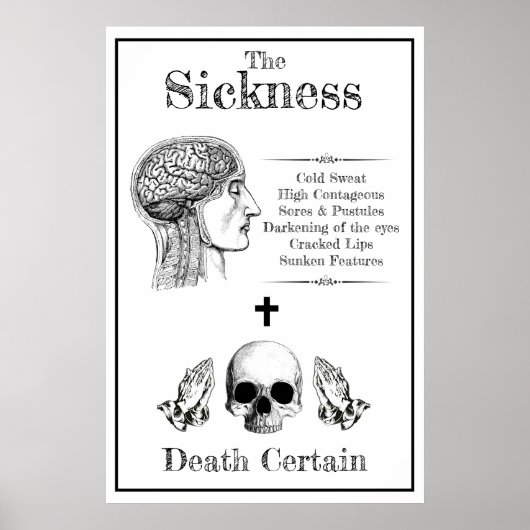 Die Pest Halloween Propheten Poster (Vorne)