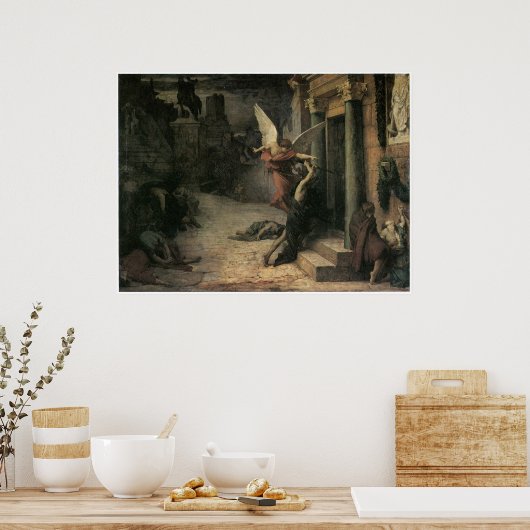 Die Pest in Rom Poster (Küche)