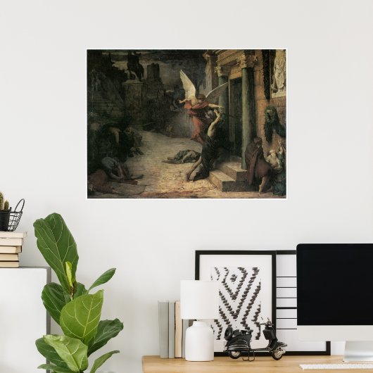 Die Pest in Rom Poster (Heimbüro)