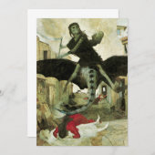 Die Pest von Arnold Bocklin, Vintager Symbolismus (Vorne/Hinten)