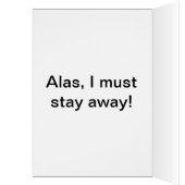 Die Pestmaske des Arztes, ich vermisse dich (Innen (Links))