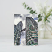 Die Petronas-Twins Postkarte (Stehend Vorderseite)