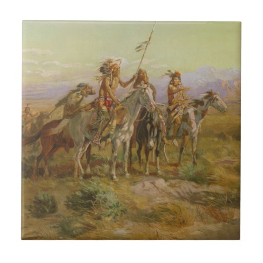 Die Pfadfinder Fliese (Vorderseite)