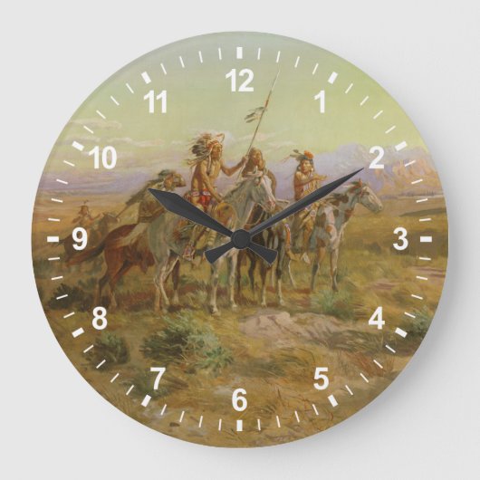 Die Pfadfinder Große Wanduhr (Vorderseite)