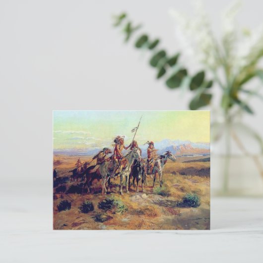 Die Pfadfinder Postkarte (Stehend Vorderseite)