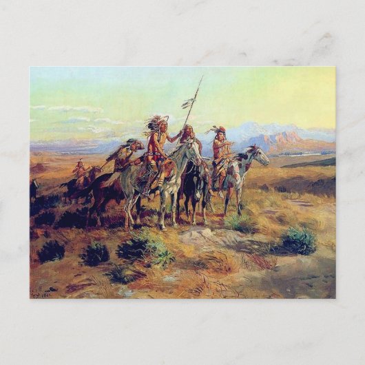 Die Pfadfinder Postkarte (Vorderseite)