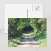 Die Pfadnachweiskarte Postkarte (Vorne/Hinten)