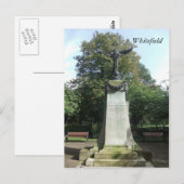 Die Pfarrkirche aller Heiligen, Whitefield Postkarte (Vorne/Hinten)