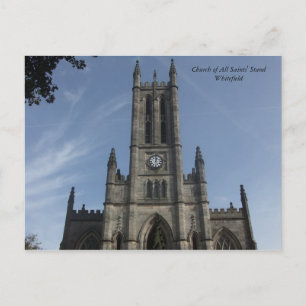 Die Pfarrkirche aller Heiligen, Whitefield Postkarte