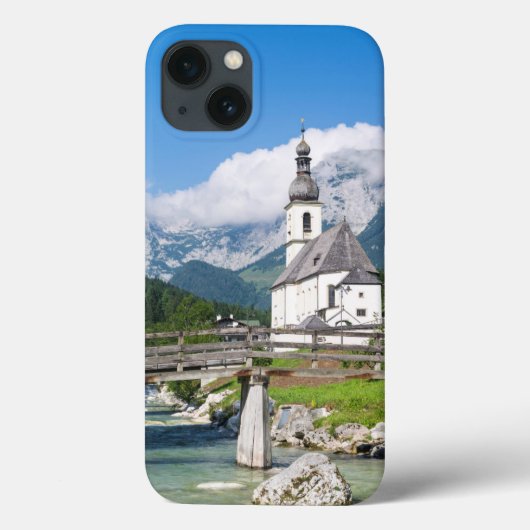 Die Pfarrkirche Ramsau in Bayern Case-Mate iPhone Hülle (Rückseite)