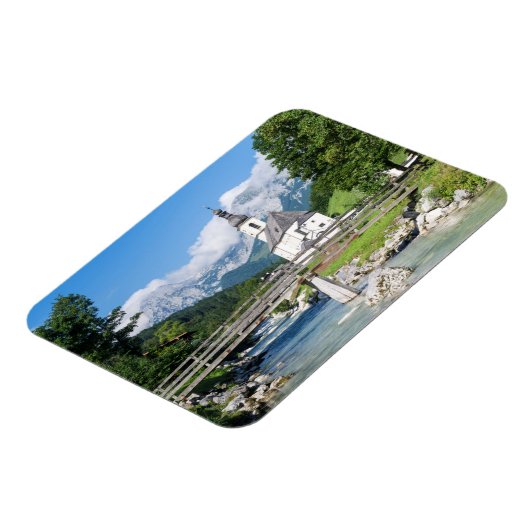 Die Pfarrkirche Ramsau Magnet (Linke Seite)