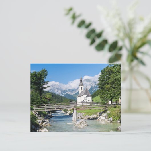 Die Pfarrkirche Ramsau Postkarte (Stehend Vorderseite)