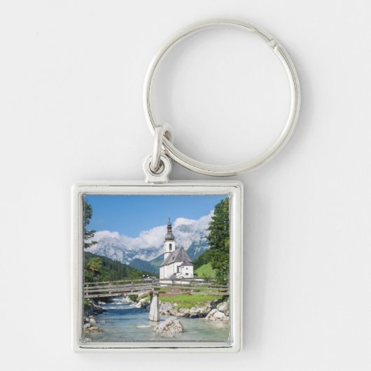 Die Pfarrkirche Ramsau Schlüsselanhänger (Vorne)