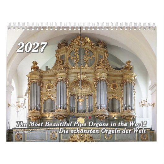 Die Pfeifenorgel 2027 Kalender (Titelbild)