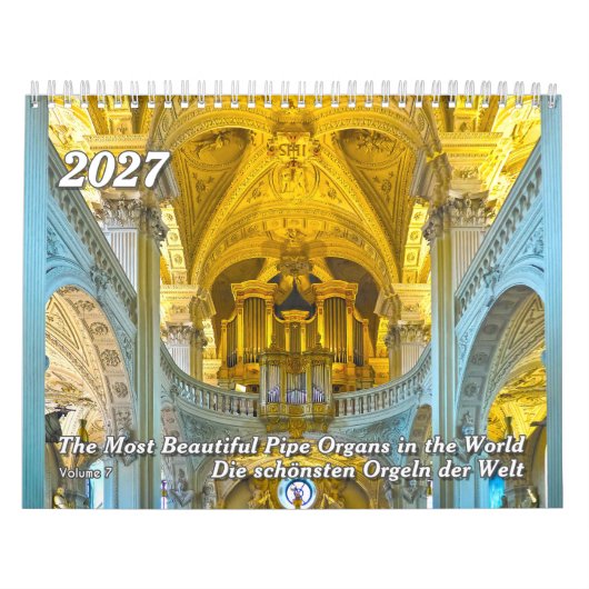 Die Pfeifenorgel 2027 Kalender (Titelbild)