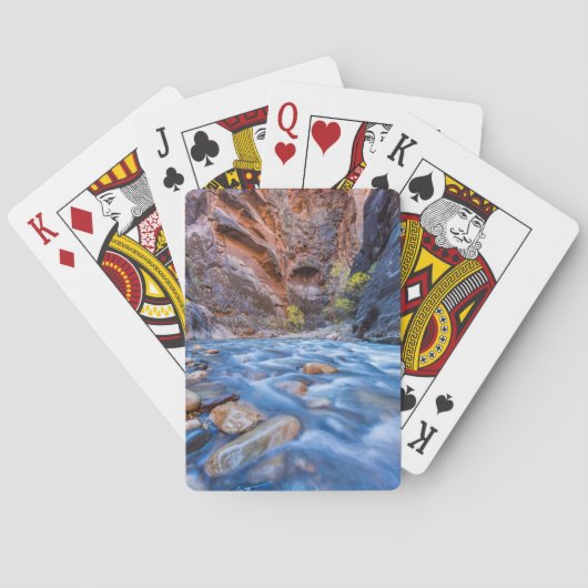 Die Pfeile der Jungfrau im Herbst 3 Spielkarten (Rückseite)