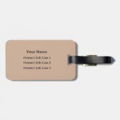 Die Pfeile, der Zion National Park Custom Luggage  Gepäckanhänger (Rückseite horizontal)