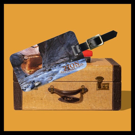 Die Pfeile, der Zion National Park Custom Luggage Gepäckanhänger