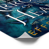 Die Pfeile des Herzplakats Poster (Ecke)