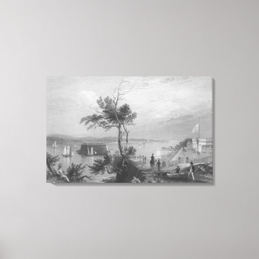 Die Pfeile von Fort Hamilton Leinwanddruck (Vorderseite)