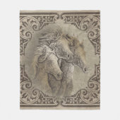 Die Pferde Fleecedecke (Vorderseite)