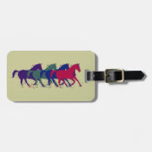 die+Pferde Gepäckanhänger (Vorderseite horizontal)