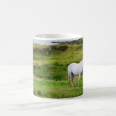 Die Pferde von Connemara | Galway, Irland Kaffeetasse (Mittel)