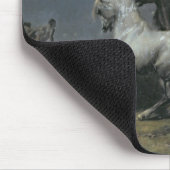 Die Pferdediebe, 19. Jahrhundert Mousepad (Ecke)