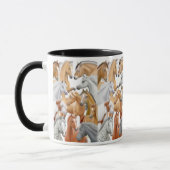 Die Pferdeliebhaber-Tasse Tasse (Links)