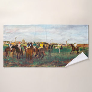 Die Pferderennen, Edgar Degas Badehandtuch