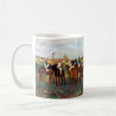 Die Pferderennen, Edgar Degas Kaffeetasse (Links)