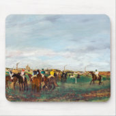 Die Pferderennen, Edgar Degas Mousepad (Vorne)