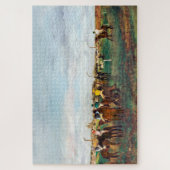 Die Pferderennen, Edgar Degas Puzzle (Vertikal)