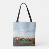 Die Pferderennen, Edgar Degas Tasche (Rückseite)