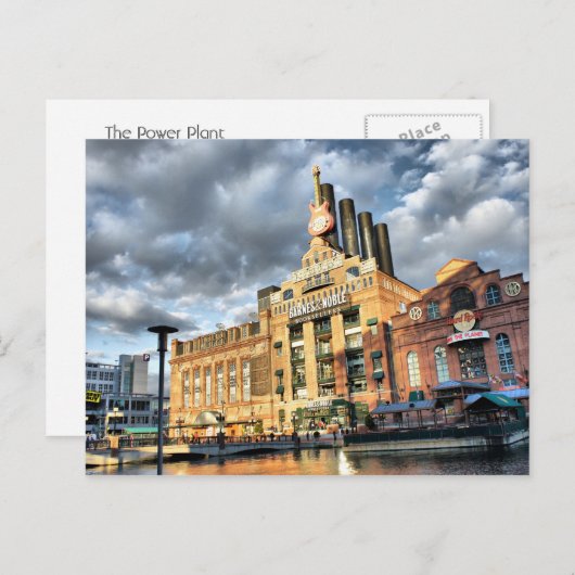 Die Pflanze des Powers Postkarte (Vorne/Hinten)