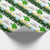 Die Pflanze flüstert Geschenkpapier (Ecke)