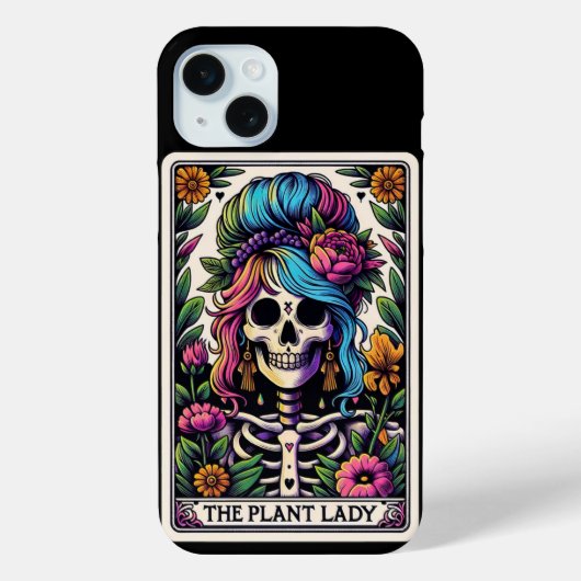 Die Pflanze Lady iPhone / iPad Gehäuse Case-Mate iPhone Hülle (Rückseite)