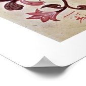 Die Pflanze Lens Poster (Ecke)