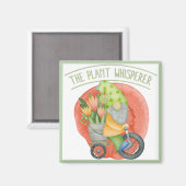 Die Pflanze Whisperer Magnet (Vorderseite/Rückseite)