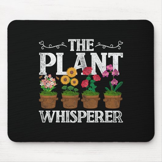 Die Pflanze Whispergarten Mousepad (Vorne)