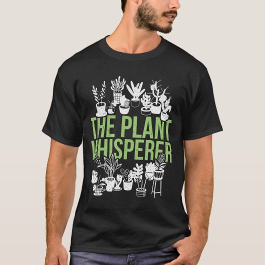 Die Pflanze Whispergarten T-Shirt (Vorderseite)