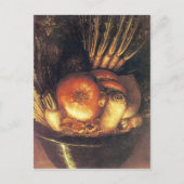 Die Pflanzenschüssel von Giuseppe Arcimboldo Postkarte (Vorderseite)