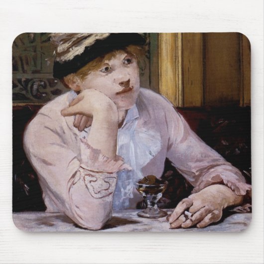 Die Pflaume durch Edouard Manet Mousepad (Vorne)