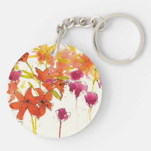 Die Pflaume von Patty Schlüsselanhänger (Rückseite)