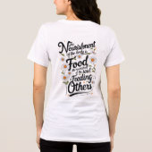 Die Pflege des Souls - Inspirierend Güte Tri-Blend Shirt (Rückseite)